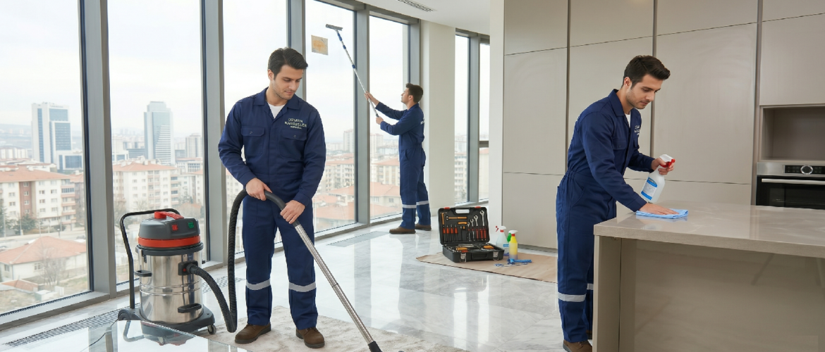 Ankara inşaat sonrası temizlik ekibi